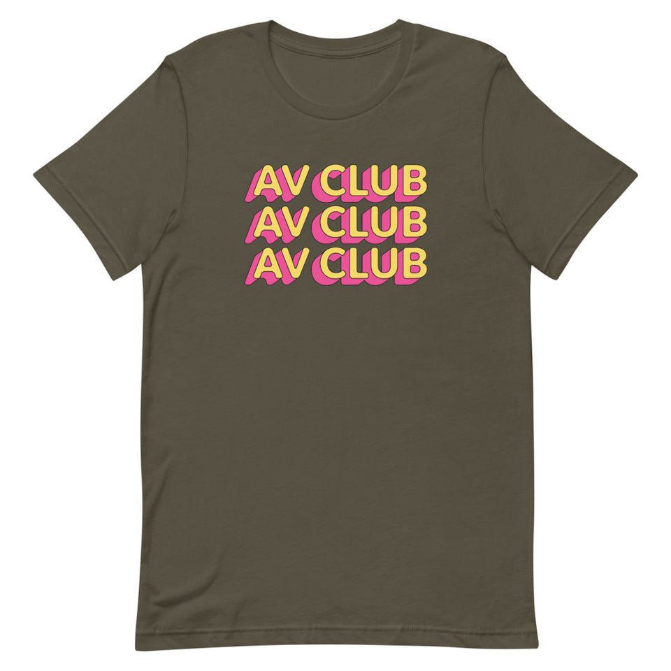 The A.V Club 'Outlines III' T-Shirt