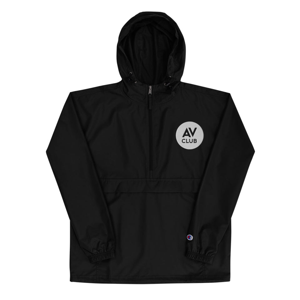 The A.V. Club Embroidered Champion Packable Jacket