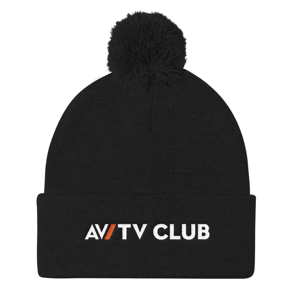 TV Club Pom Pom Knit Cap