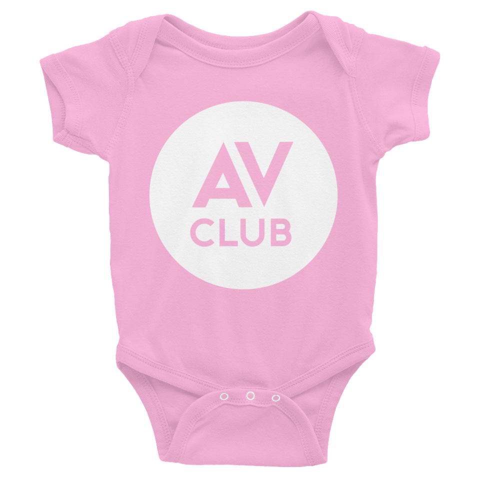 The A.V. Club Logo Baby Onesie