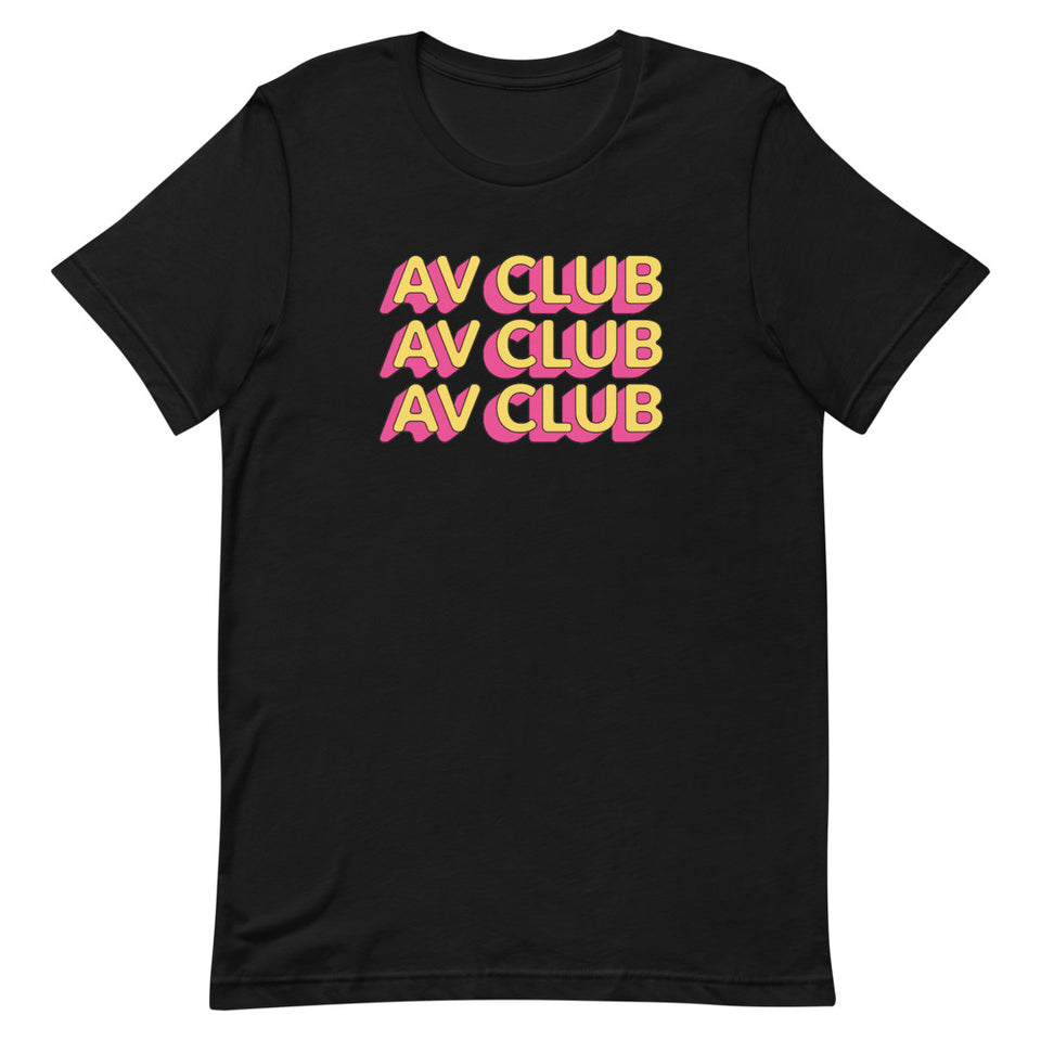 The A.V Club 'Outlines III' T-Shirt