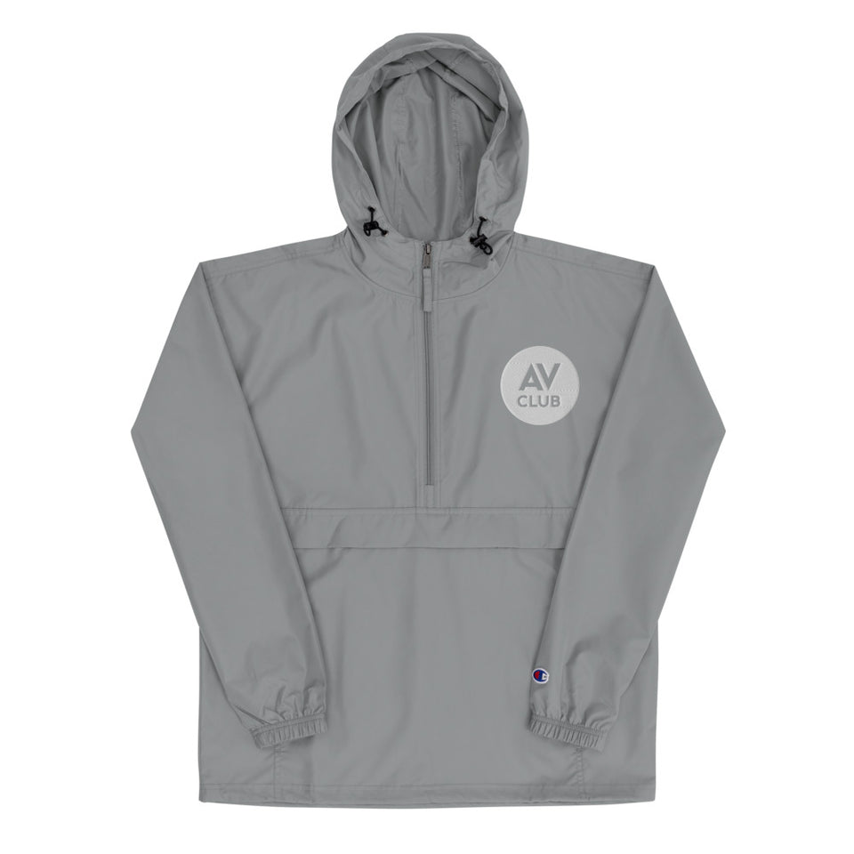 The A.V. Club Embroidered Champion Packable Jacket